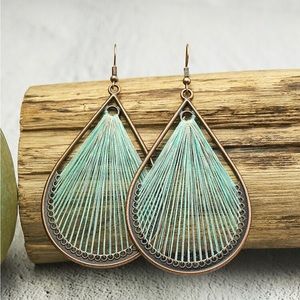 Water drop earrings